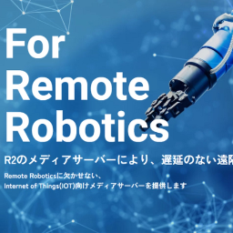 超低遅延映像送受信・遠隔操作